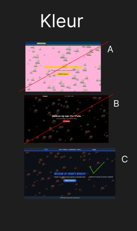 Kleurvarianten Test